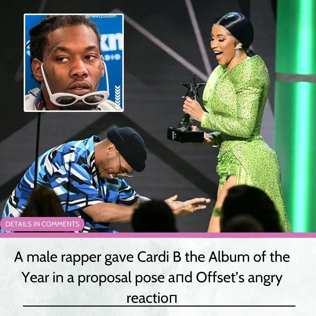 A Male Rapper Gave Cardi B The Alb M Of The Year I A Proposal Pose A D   423675423 122115660308180749 5841040056327225409 N 