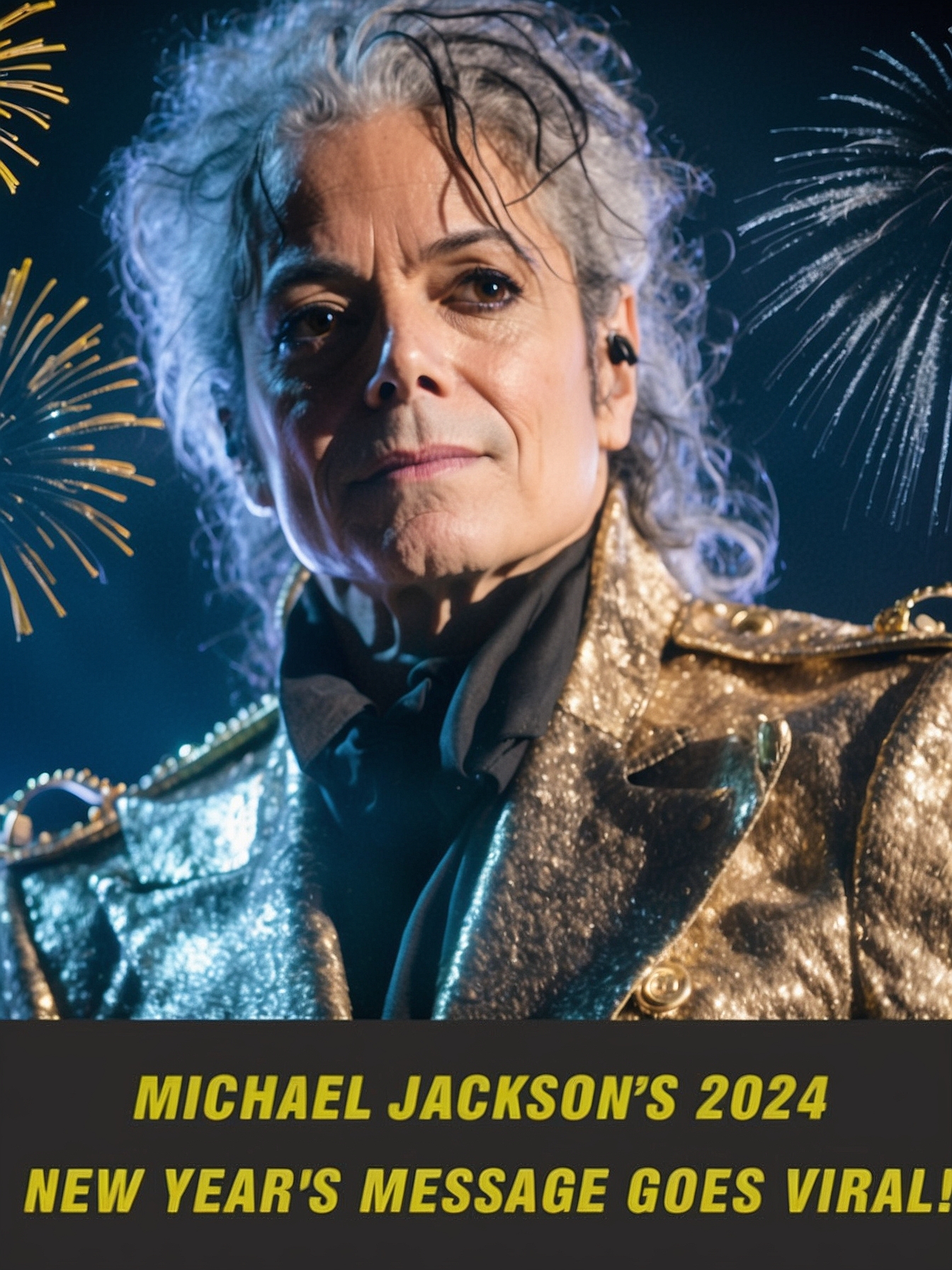 Michael Jackson S 2024 New Year S Message I Miss His Voice So Much   Leonardo Vision XL Ultrarealistic 0 2 