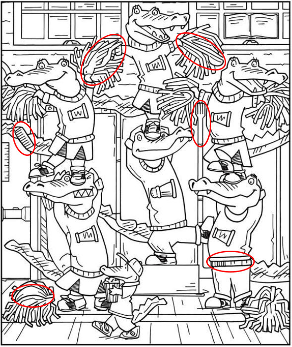 Find Banana, Fork, Parrot, Comb, Spoon, Toothbrush. Find Banana, Fork, Parrot, Comb, Spoon, Toothbrush.