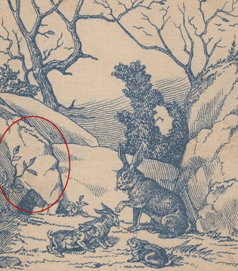 Only those with sharp eyes can detect where the hunter is hidden in 7 seconds. Only those with sharp eyes can detect where the hunter is hidden in 7 seconds.