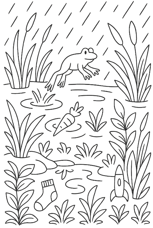 Find the toothbrush, cat, lightbulb, and glove! Find the toothbrush, cat, lightbulb, and glove!