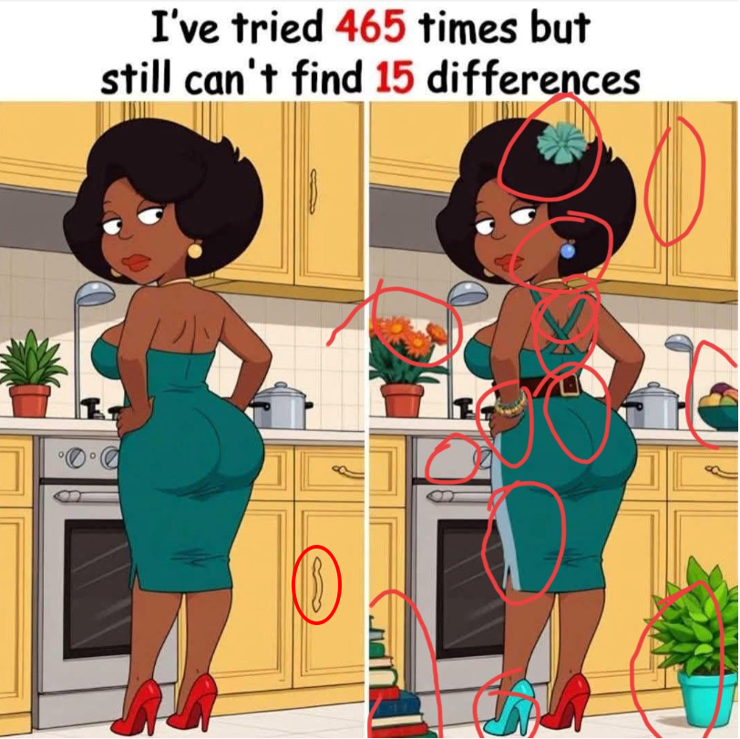 Only a genius can find 15 differences in this picture Only a genius can find 15 differences in this picture