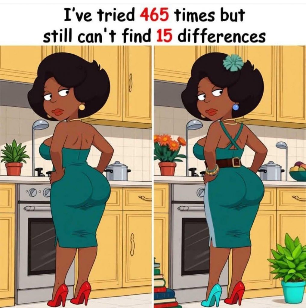 Only a genius can find 15 differences in this picture Only a genius can find 15 differences in this picture