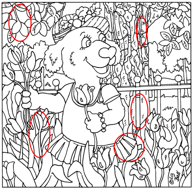 Find pencil, spoon, cupcake, pan and music note. Find pencil, spoon, cupcake, pan and music note.