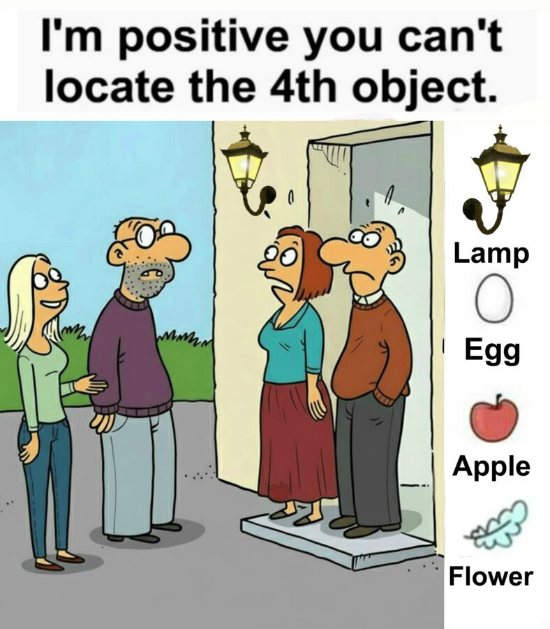 Find Lamp, Egg, Apple, Flower. Find Lamp, Egg, Apple, Flower.