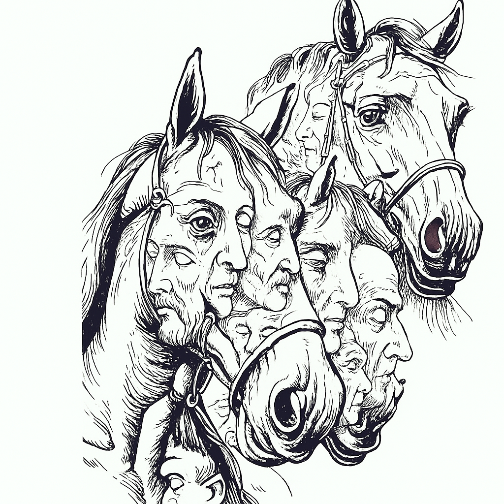 This image hides several faces — only sharp eyes can find them all in 17 seconds! This image hides several faces — only sharp eyes can find them all in 17 seconds!