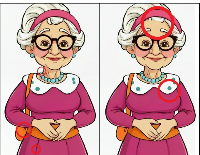Only people with an IQ of 140 can spot the 5 differences. Only people with an IQ of 140 can spot the 5 differences.