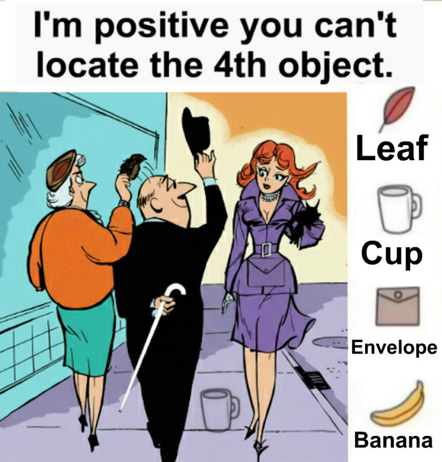 Find Leaf, Cup, Envelope, Banana. Find Leaf, Cup, Envelope, Banana.