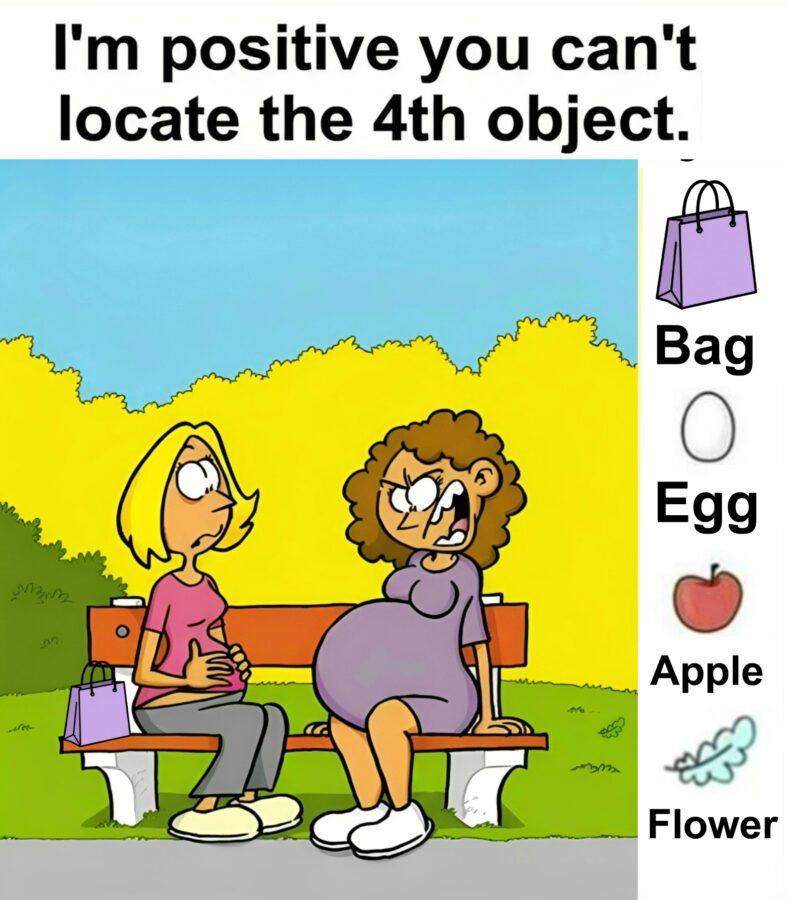 Find Bag, Egg, Apple, Flower. Find Bag, Egg, Apple, Flower.
