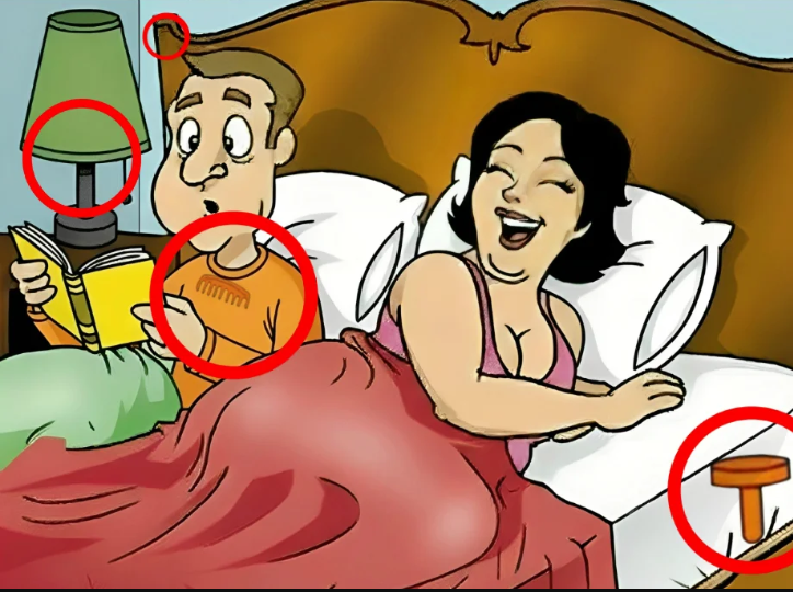 Find Lamp, Comb, Nail, Pill. Find Lamp, Comb, Nail, Pill.