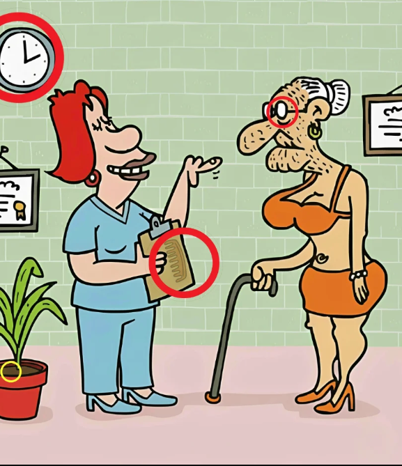 Find Clock, Egg, Apple, Comb. Find Clock, Egg, Apple, Comb.