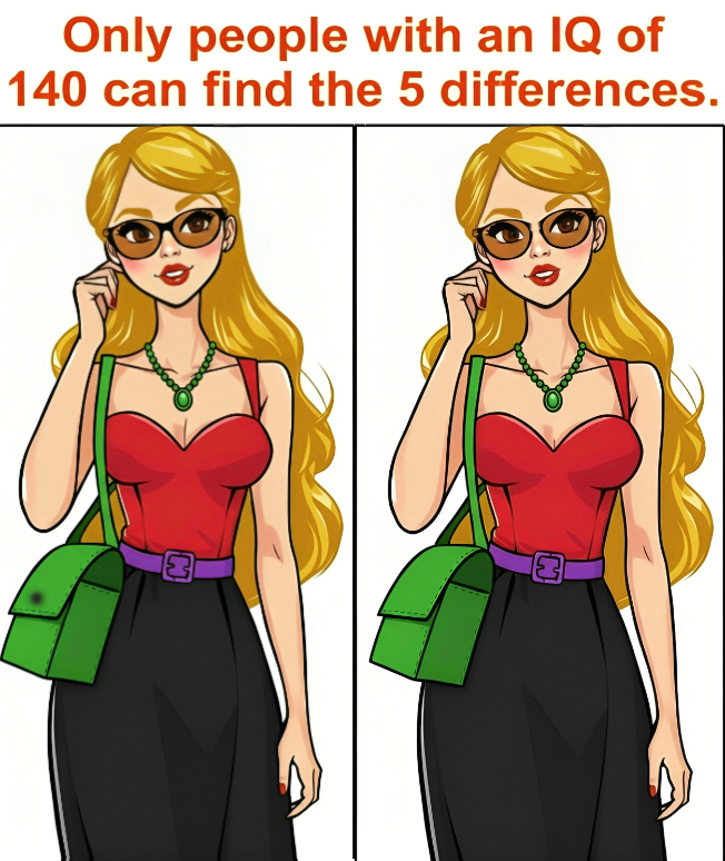 Only people with an IQ of 140 can spot the 5 differences. Only people with an IQ of 140 can spot the 5 differences.