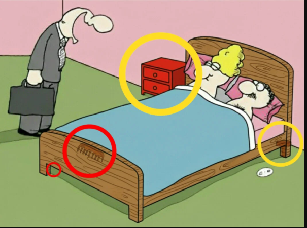 Find Nightstand, Comb, Nail, Pill. Find Nightstand, Comb, Nail, Pill.
