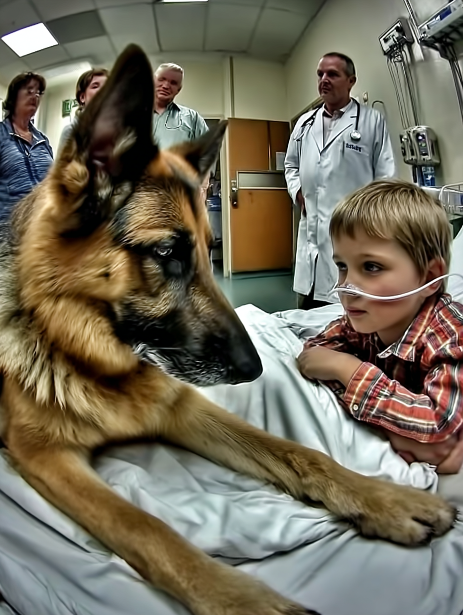 Before the operation, the boy hugged his dog, but suddenly the dog jumped off the bed and attacked one of the doctors: everyone was horrified, realizing the reason for the dog’s strange behavior Before the operation, the boy hugged his dog, but suddenly the dog jumped off the bed and attacked one of the doctors: everyone was horrified, realizing the reason for the dog’s strange behavior