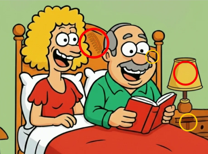 Find Lamp, Comb, Nail, Pill. Find Lamp, Comb, Nail, Pill.