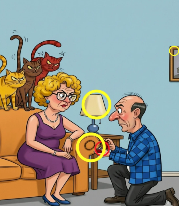 Find Lamp, Egg, Ring, Comb. Find Lamp, Egg, Ring, Comb.