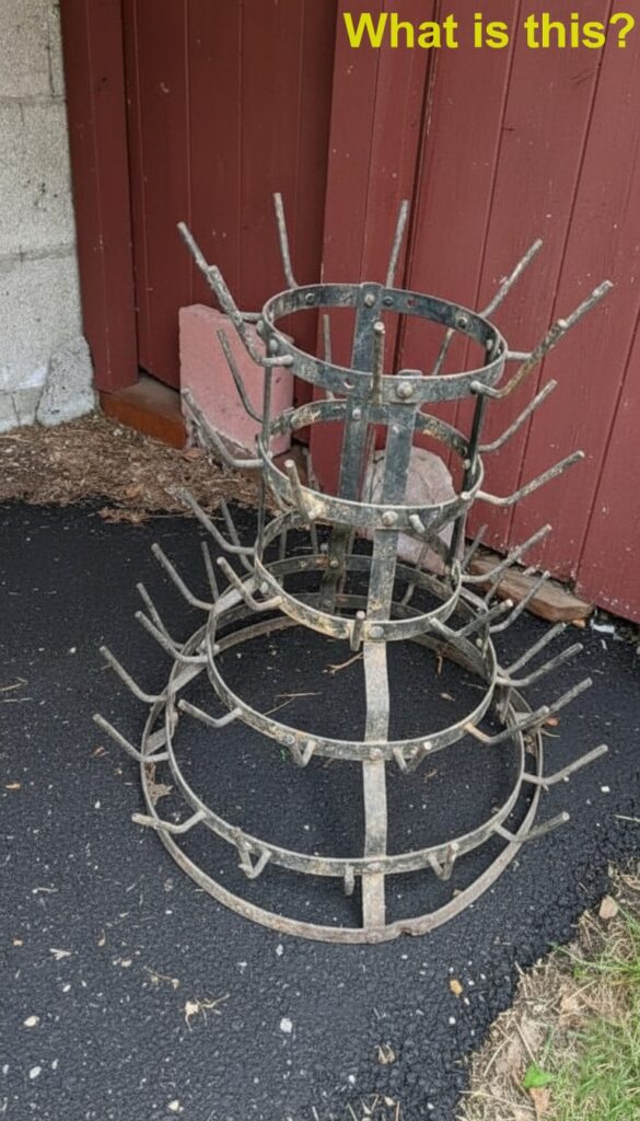 Discovered in a 1907 home. Can you figure out what it is? Check the first comment for the answer “