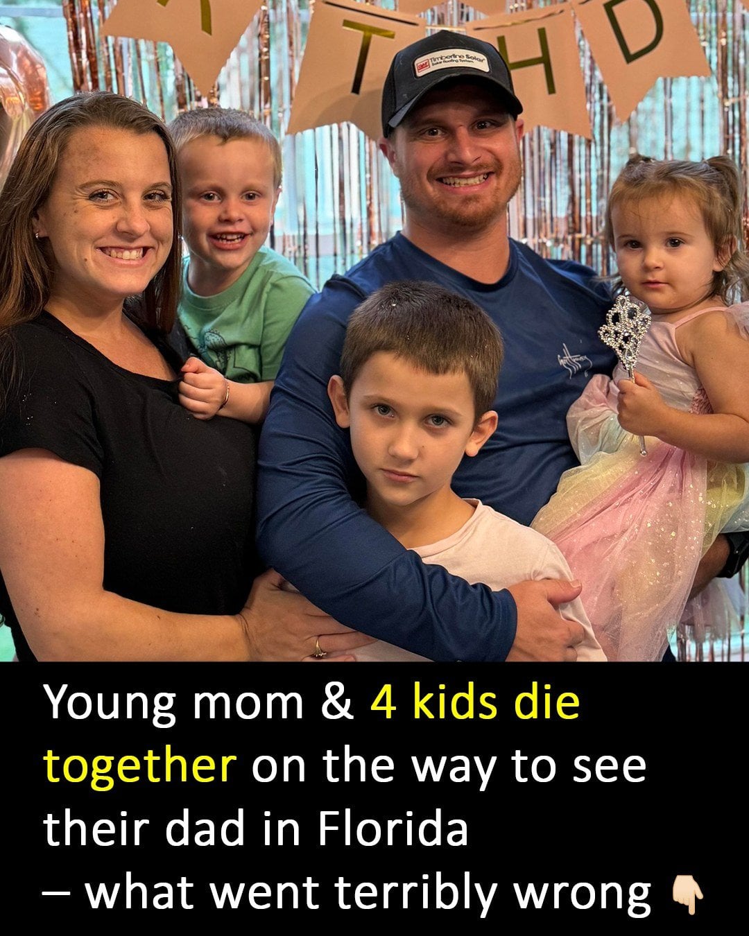 Mom and 4 children kiIIed while traveling to see husband