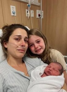 My mom gave birth early today but the doctor said she’s going to di…. See more