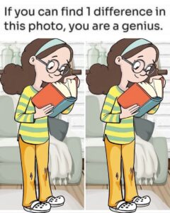 Book Lover Challenge: Can You Spot the One Difference?